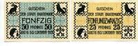 Niedersachsen, 25 Pfg. 50 Pfg. Buxtehude, -
