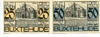 Niedersachsen, 25 Pfg. 50 Pfg. Buxtehude, -