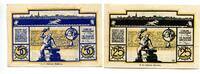Niedersachsen, 25 Pfg. 50 Pfg. Buxtehude, -