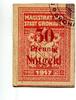 Niedersachsen, 50 Pfg. Gronau, -