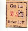 Niedersachsen, 25 Pfg. Göttingen, -