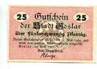 Niedersachsen, 25 Pfg. Goslar, -