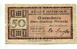 Niedersachsen, 50 Pfg. Gifhorn, -