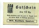 Niedersachsen, 10 Pfg. Geestemünde, -