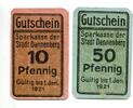 Niedersachsen, 10 Pfg. 50 Pfg. Dannenberg, -