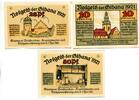 Hessen, 10 Pfg. 25 Pfg. 50 Pfg. Gießen, -