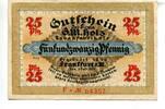 Hessen, 25 Pfg. Frankfurt, -
