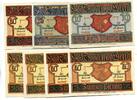 Hessen, 10 Pfg. 25 Pfg. 5x50 Pfg. Sooden-Bad,a.W., -