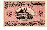 Hessen, 50 Pfg. Breisach, -