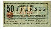 Hessen, 50 Pfg. Westerburg, -