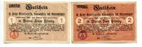 Niedersachen, 1 Pfg. 2 Pfg. Schauenstein, -