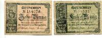 Hessen, 10 Pfg. 50 Pfg. Rüdesheim, -