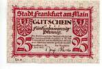 Hessen, 25 Pfg. Frankfurt a.M., -