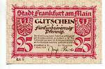 Hessen, 25 Pfg. Frankfurt a.M., -