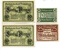Bayern, 10 Pfg. 25 Pfg. 2x50 Pfg. Bischofsheim v.Rhön, -
