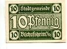 Bayern, 10 Pfg. Bischofsheim v.Rhön, -