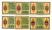 Westfalen, 25 Pfg. 2x50 Pfg. 2x75 Pfg. 1 Mk. Blomberg, -