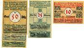Westfalen, 10 Pfg. 2x25 Pfg. 3x50 Pfg. Detmold, -