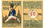 Westfalen, 50 Pfg. Detmold, -