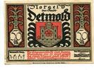 Westfalen, 10x50 Pfg. Detmold, -
