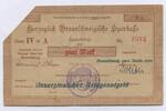 Deutsches Reich 2 Mark ~ Herzoglich Braunschweigische Sparkasse, unverzinsliches Kriegsnotgeld ~ -