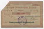 Deutsches Reich 6 Mark ~ Herzoglich Braunschweigische Sparkasse, unverzinsliches Kriegsnotgeld ~ -