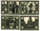Westfalen, 5x50 Pfg. Münster, -