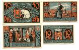 Westfalen, 10 Pfg. 25 Pfg. 2x50 Pfg. Salzuflen,Bad, -