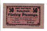 Westfalen, 50 Pfg. Datteln, -
