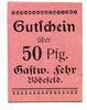 Westfalen, 50 Pfg. Bödefeld, -