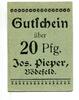 Westfalen, 20 Pfg. Bödefeld, -