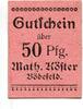 Westfalen, 50 Pfg. Bödefeld, -