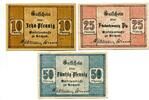Westfalen, 10 Pfg. 25 Pfg. 50 Pfg. Bochum, -