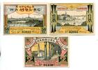 Hamburg, 50 Pfg. 1 Mk. 2 Mk. Hamburg, -