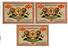 Hamburg, 50 Pfg. 75 Pfg. 1 Mk. Hamburg, -