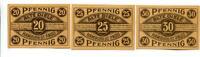 Hamburg, 20 Pfg. 25 Pfg. 30 Pfg. Hamburg, -