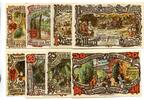 Hamburg, 10,20,25,30,50,75 Pfg. 1Mk. 2 Mk. Groß-Flottbek, -
