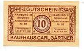 Hamburg, 10 Pfg. Hamburg, -