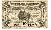 Thüringen, 10 Goldpfennig Mühlhausen, -