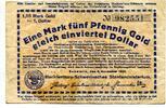 Mecklenburg Schwerin, 1,05 Goldmark = 1/4 Dollar Mecklenburg Schwerinsches Staatsministerium, -