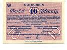 Schlesien, 10 Goldpfennig Kotzenau Mallmitz u.a., -
