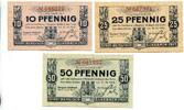 Rheinland 10 Pfg. 25 Pfg. 50 Pfg. Bergisch-Gladbach, -