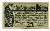 Rheinland 25 Pfg. Mayen -