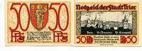 Rheinland 50 Pfg. Trier, -