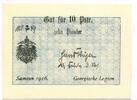 Deutschland 10 Piaster Georgische Legion Samsun (Türkei), -