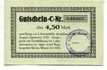 Niedersachsen, 4,50 Mk. Obernkirchen, -