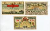 Schleswig-Holstein 5 Pfg. 10 Pfg. 30 Pfg. Flensburg, -