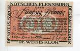 Schleswig-Holstein 50 Pfg. Flensburg, -