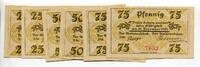 Schleswig-Holstein 2x25 Pfg. 2x50 Pfg. 2x75 Pfg. Klein-Nordende-Lieht, -