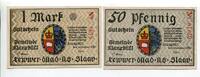 Schleswig-Holstein 50 Pfg. 1 Mk. Klanxbüll, -